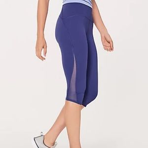NWOT Lululemon Train Times High-Rise Crop Leggings 21” - Size 6